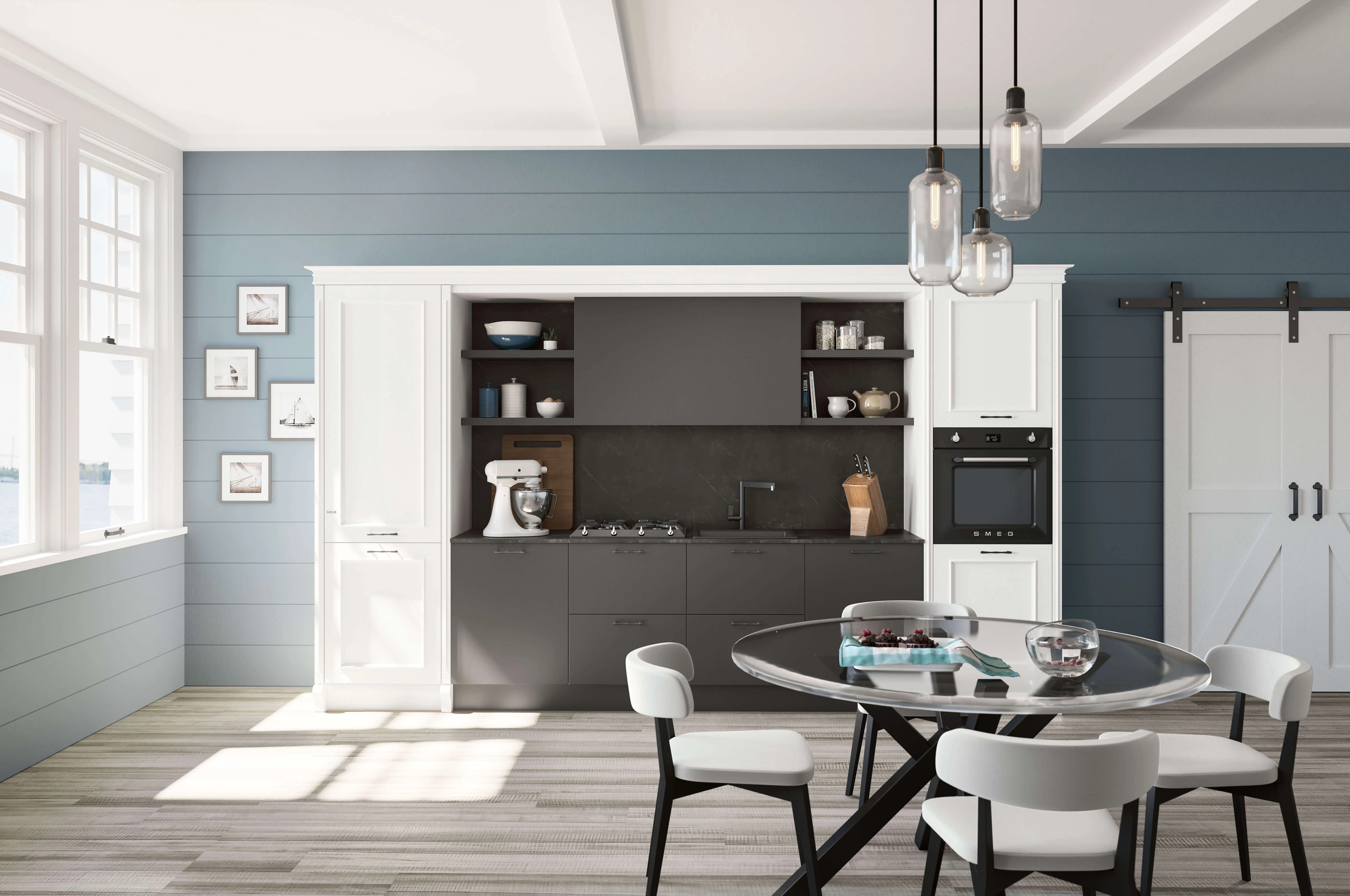 Scandinavian-Inspired Kitchen
