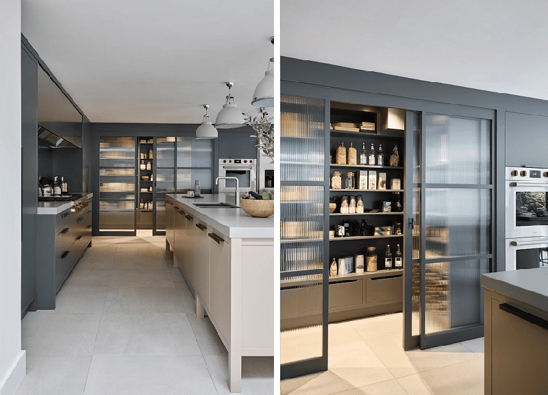 Combined pantry storage units