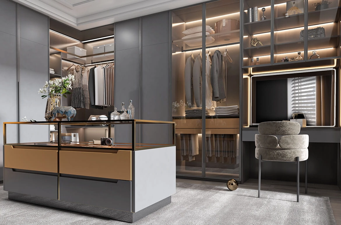 Customized dressing room