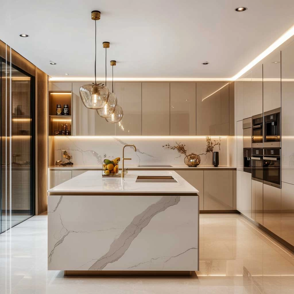 Elegant Luxury Kitchen Design 11-1