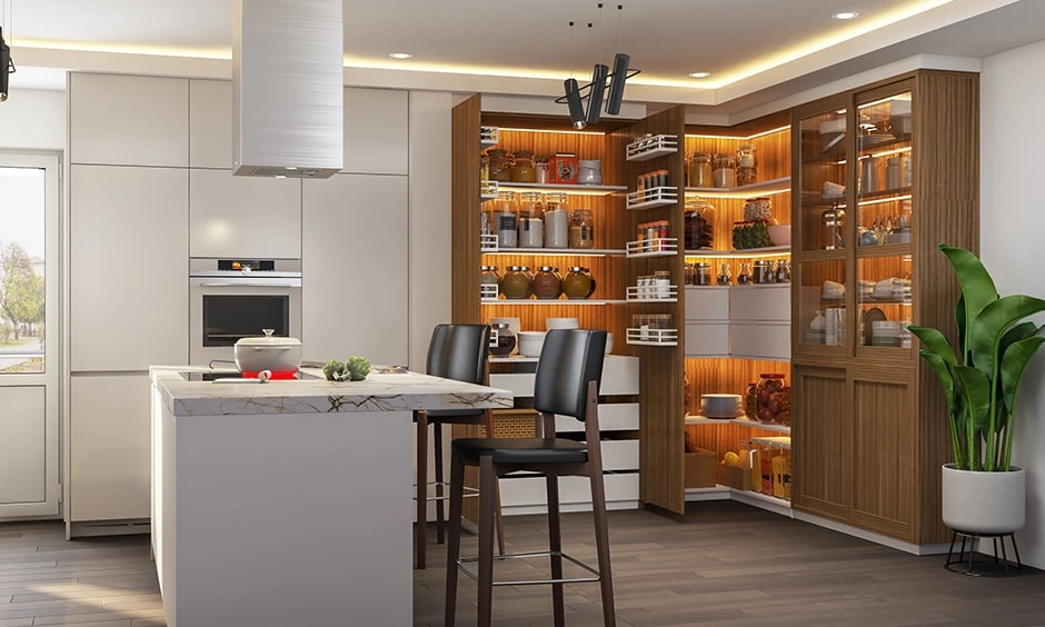 Kitchen pantry design