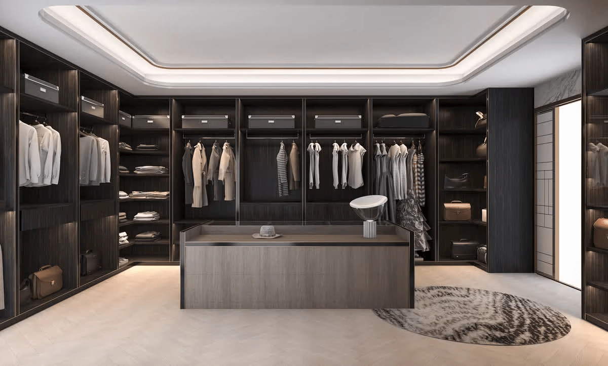 Modern dressing room design