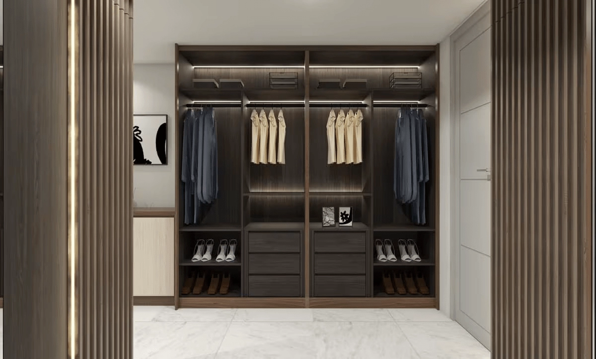 Custom wardrobe design